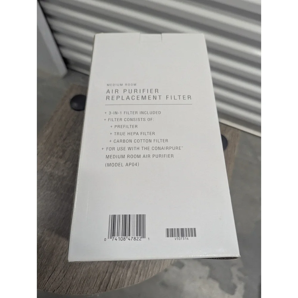 Minimalist True HEPA Air Purifier Replacement Filter ConairPure AP04 New